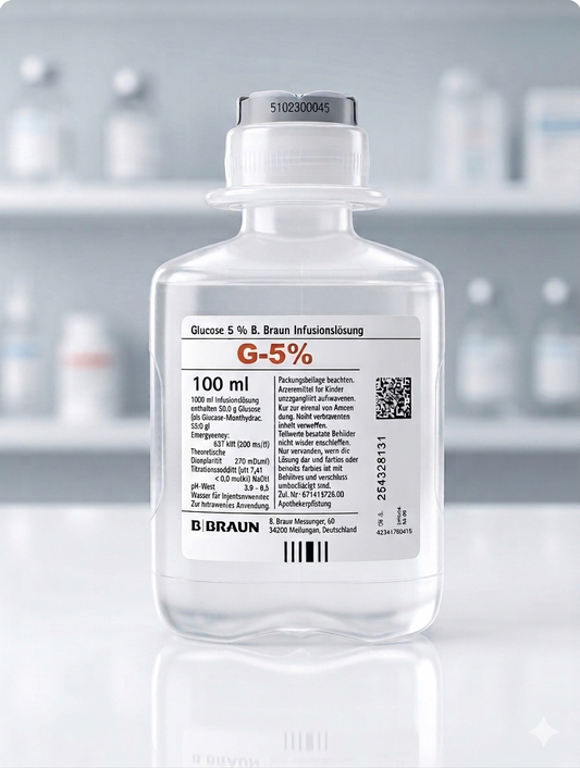 Glucose Solution 5 % || B.Braun