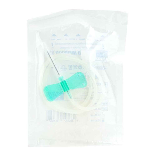 21G Butterfly Needle - Green || 0.8mm x 20mm || Pack of 100