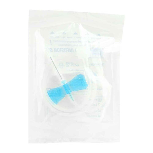 23G Butterfly Needle - Blue || 0.6mm x 19mm || Pack of 100