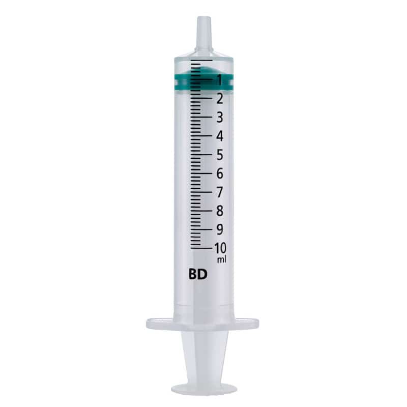 10ml BD Emerald Luer Slip Syringes || Pack of 100