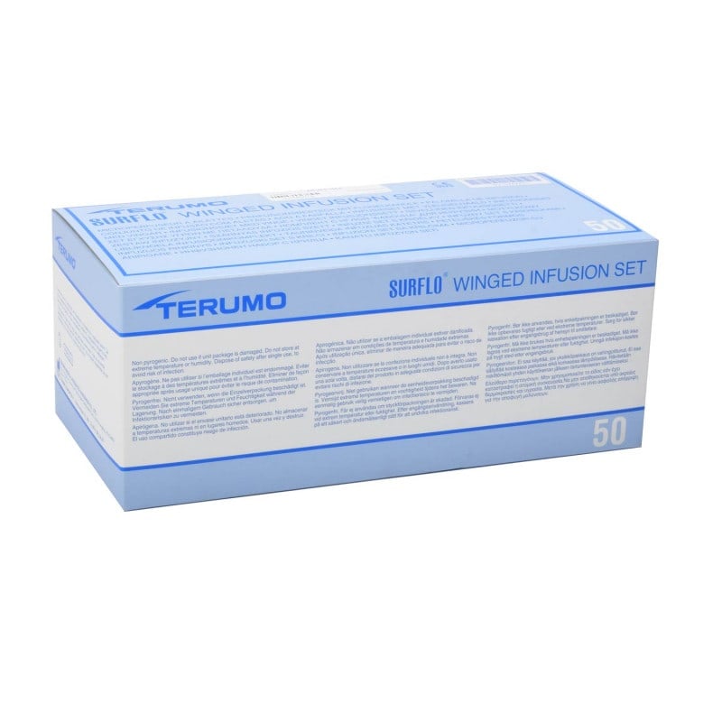 27G Terumo Surflo Butterfly Needle | 1/2", 0.40 x 13 mm - Grey || Pack of 50