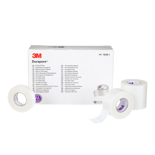 3M Durapore Surgical Tape || 1.25 cm x 9.1 m