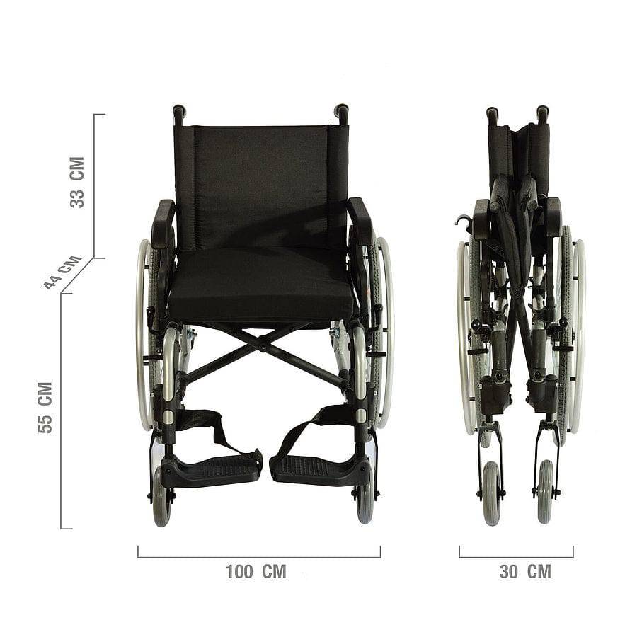 Comfort Folding Wheelchair