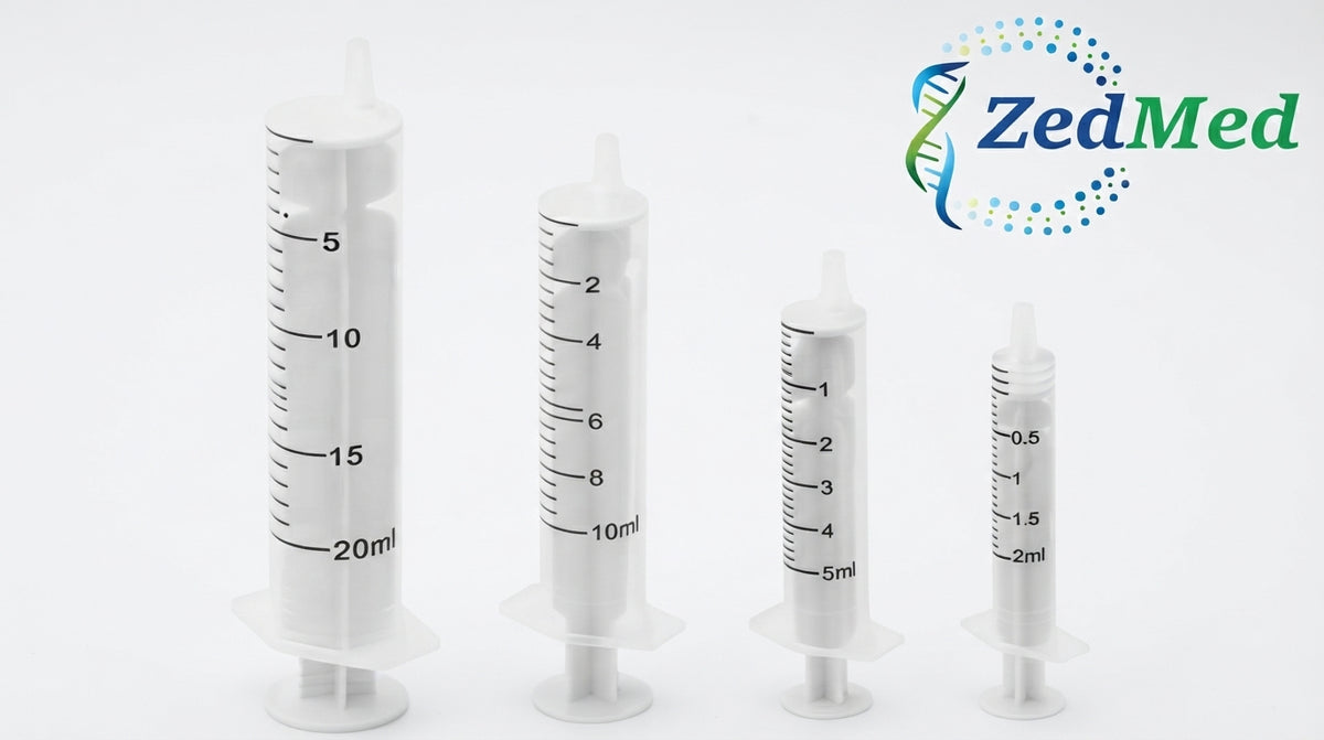 10ml Disposable Syringes with Luer Connector || Pack of 100