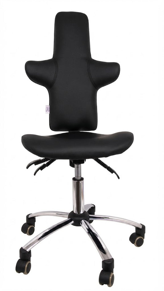 Medical Swivel Practice Chair with High Backrest || Ergonomic Clinic Seating