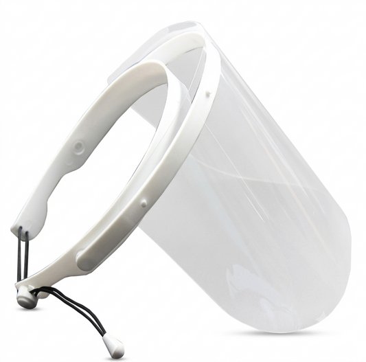 Face Shield Kit || 1 Frame & 10 Replaceable Visors || Medical Grade Protection