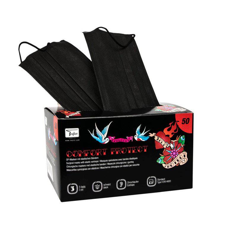 Teqler Surgical Mask - Black