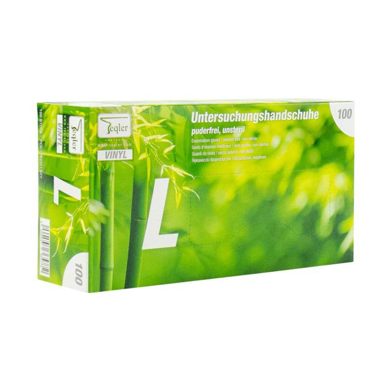 Teqler Vinyl Gloves (Powder-Free) - Large