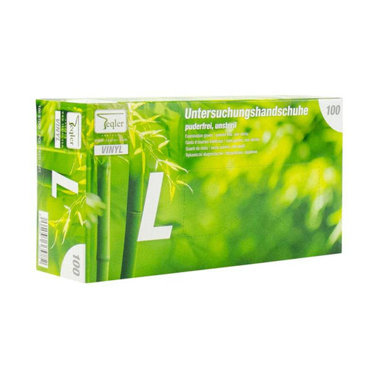 Teqler Vinyl Gloves (Powder-Free) - Large