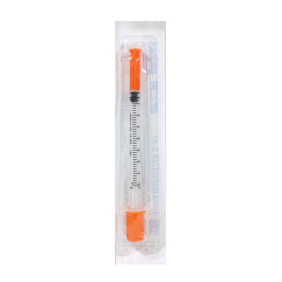 1ml 29g x 0.5 inch U40 Syringe || Pack of 100