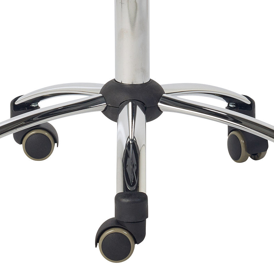 Split Seat Saddle / Chair Stool || White