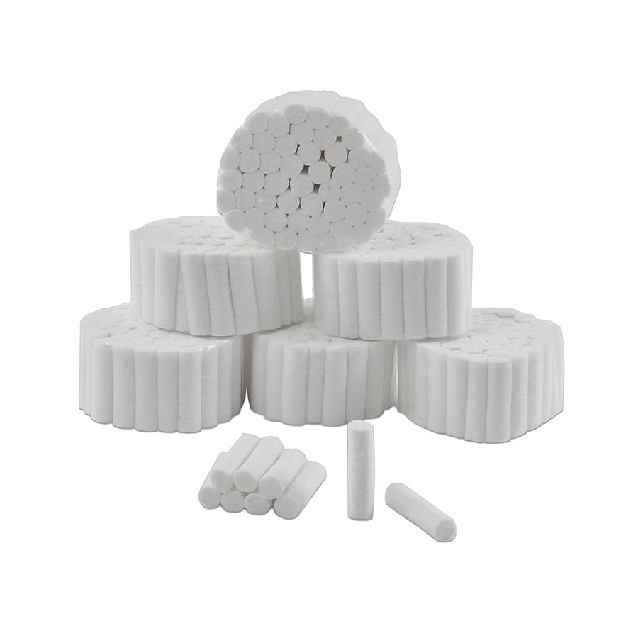 Dental Cotton Rolls || 1.2cm, 0.472" x 1-1/2" || Pack of 432