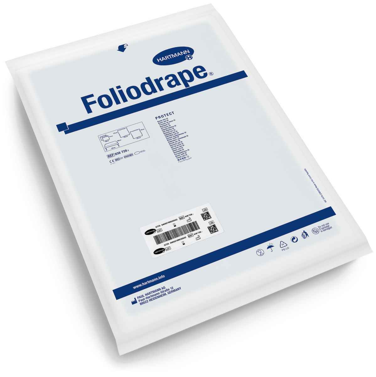 Fenestrated Sterile Surgical Drapes || 45cm x 75cm || Pack of 65