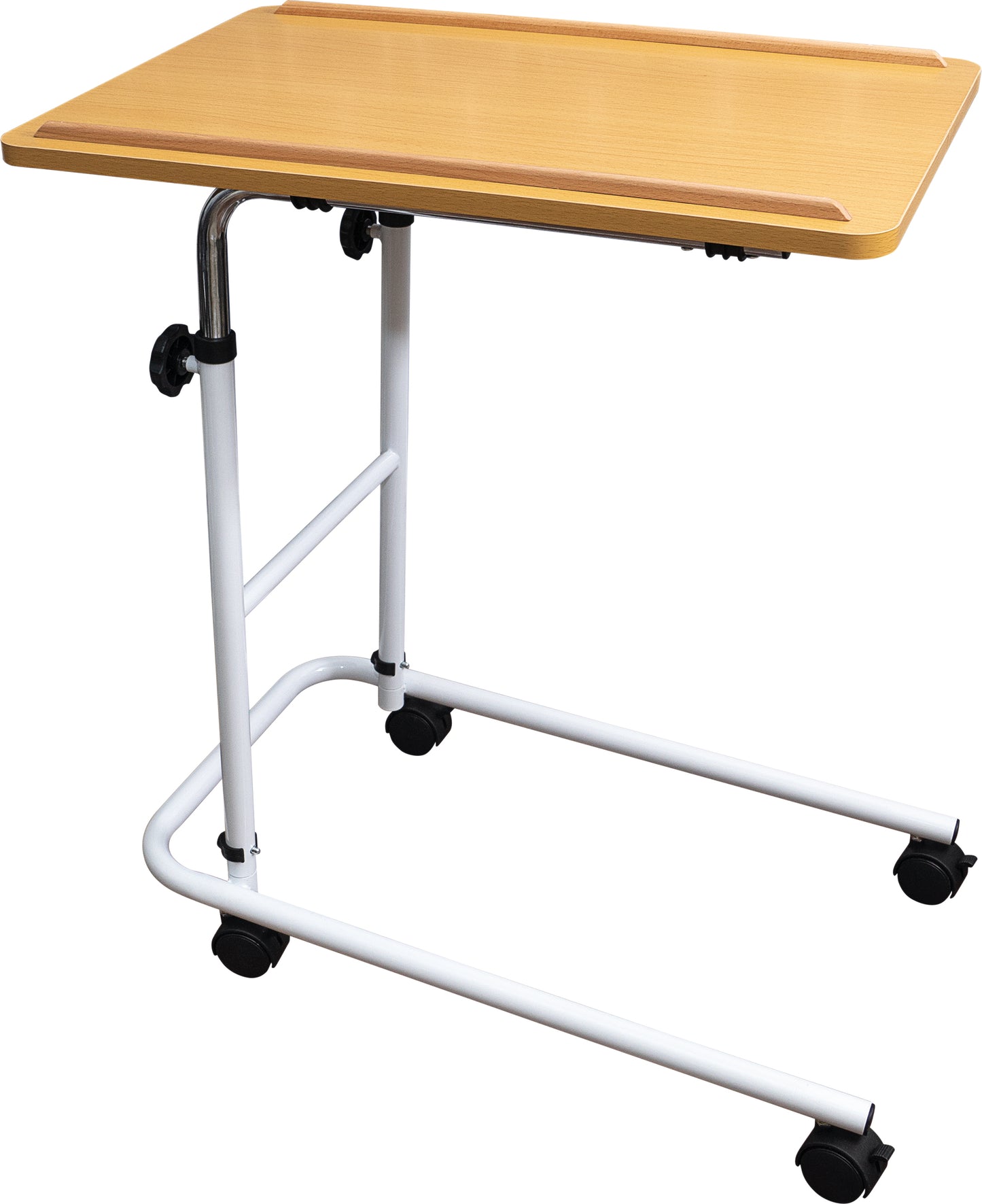 Economy Overbed Table || with castors