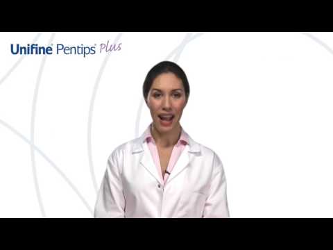 Unifine Pentips -Diabetes Medication Injection Pen Needle || 8mm x 31G || Pack of 100