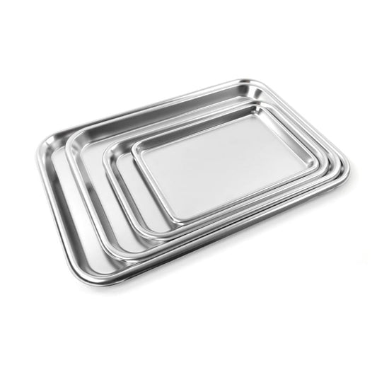 Stainless Steel Tray || 22.5 x 16 x 1.4 cm