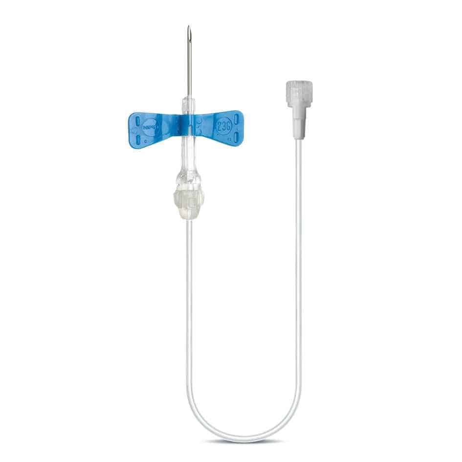 25G Venofix Safety Venipunctures Needles || 3/4", 0.5 x 19mm || Orange