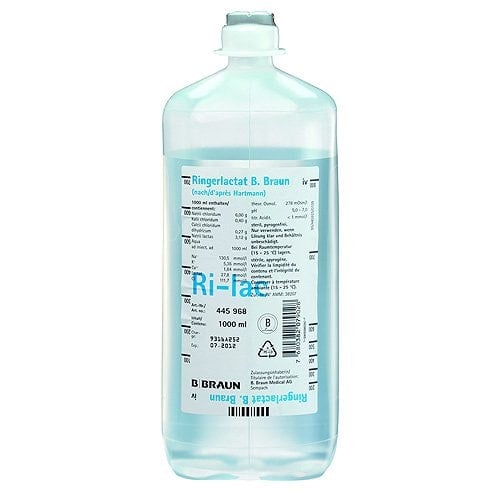 Ringersolution Lactated Ringer's Solution 500 ml || B.Braun – ZEDMED-UK LTD