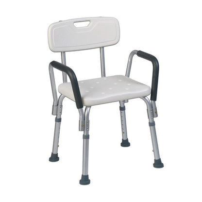 Shower Chair with Armrests and adjustable Height