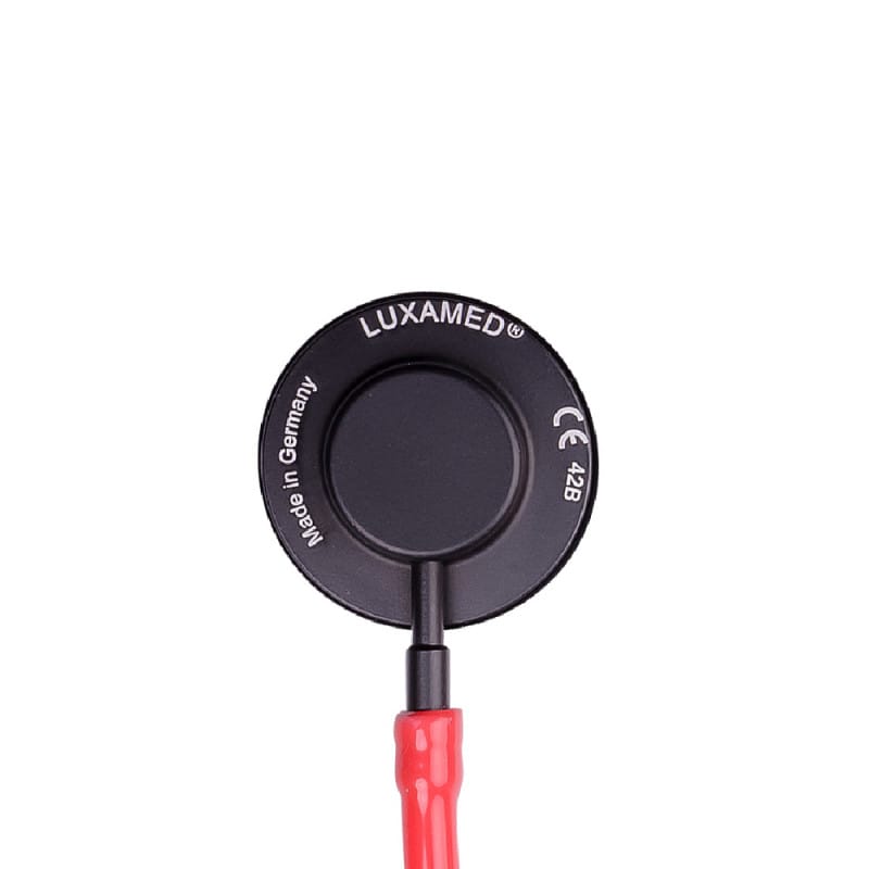 Luxascope Sonus Flat Flex Single-Head Stethoscope red