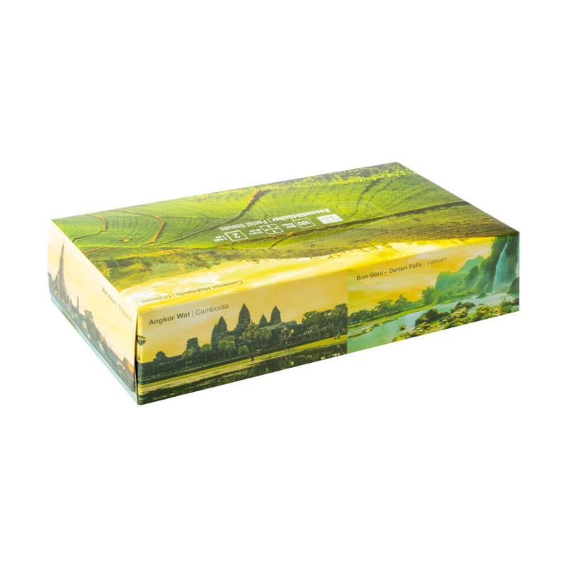 White Facial Tissues || Box of 100