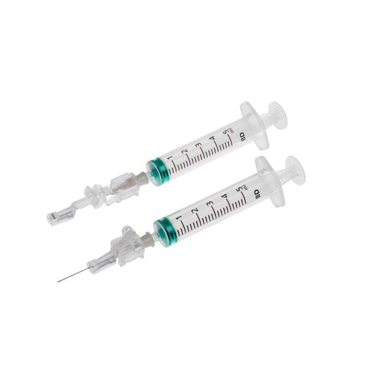 BD Safety Glide || 27G, 5/8", 0.40 x 16mm || Pack of 50