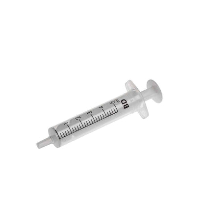 5ml BD Discardit Syringes || Sterile Luer Slip, 2-Part || Pack of 100