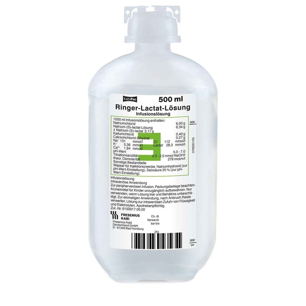 Lactated Ringer's Solution || Fresenius Kabi – ZEDMED-UK LTD