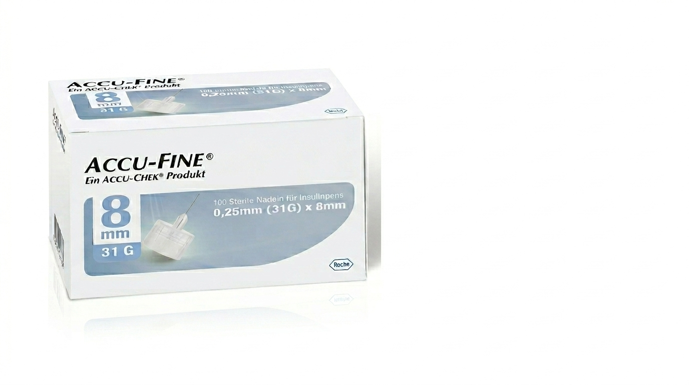 Roche Accu-Fine® Insulin Pen Needles || Pack of 100