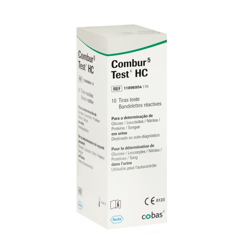 Combur 5 Test HC || Pack of 10 Urine Test Strips