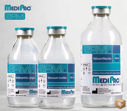 Vacuum Bottles for Phlebotomy & Blood Collection || MediPac GmbH