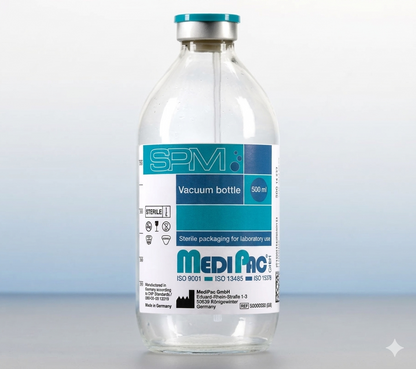 Vacuum Bottles for Phlebotomy & Blood Collection || MediPac GmbH