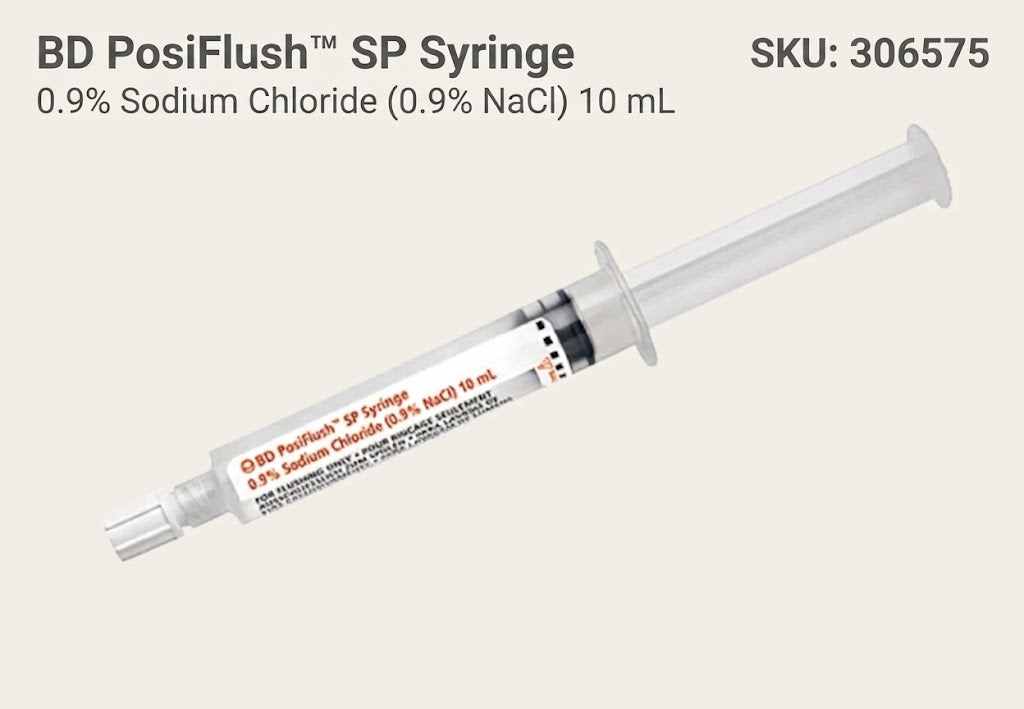 10ml Sterile Prefilled Saline Flush Syringe