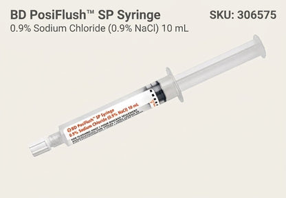 10ml Sterile Prefilled Saline Flush Syringe