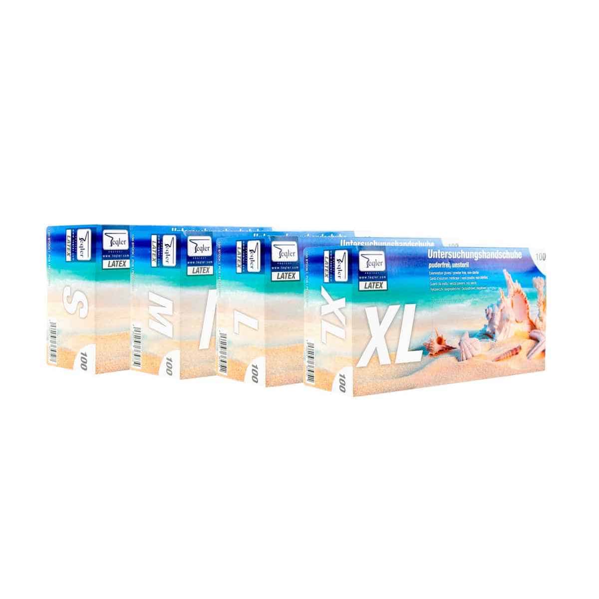 Latex Examination Gloves (Powder-Free) - Large