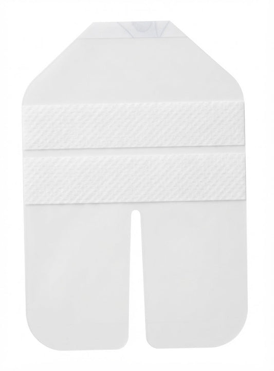 365 Transparent Adhesive Ported IV Dressings || Reinforced, Frame Application - 7 x 8.5 cm || Pack of 50