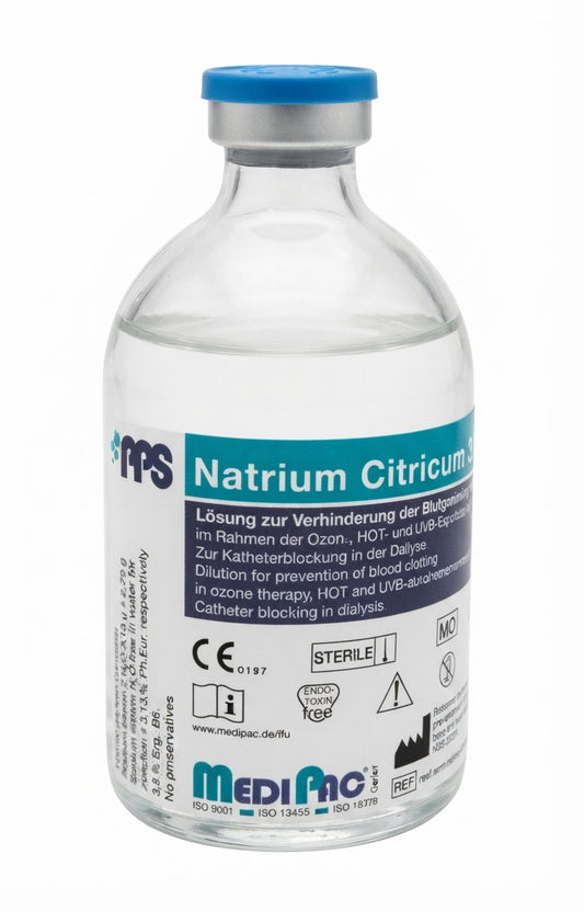 3.13% Sodium Citrate Anticoagulant Solution || 100 ml Sterile Bottle