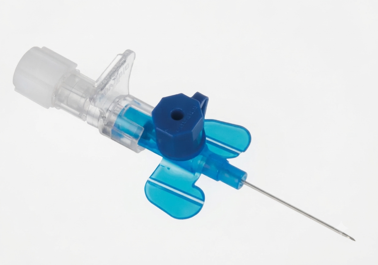 22G Braun Vasofix Safety IV Cannula || 1", 0.9 x 25mm || Blue