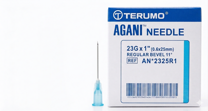 23G Terumo Agani Disposable Needles || Blue || Pack of 100