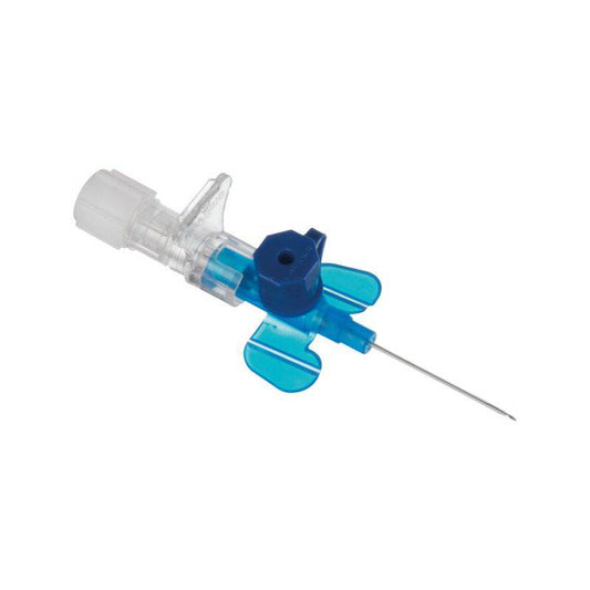 Braun Vasofix Safety IV Cannula 22G 0.9 x 25mm Blue