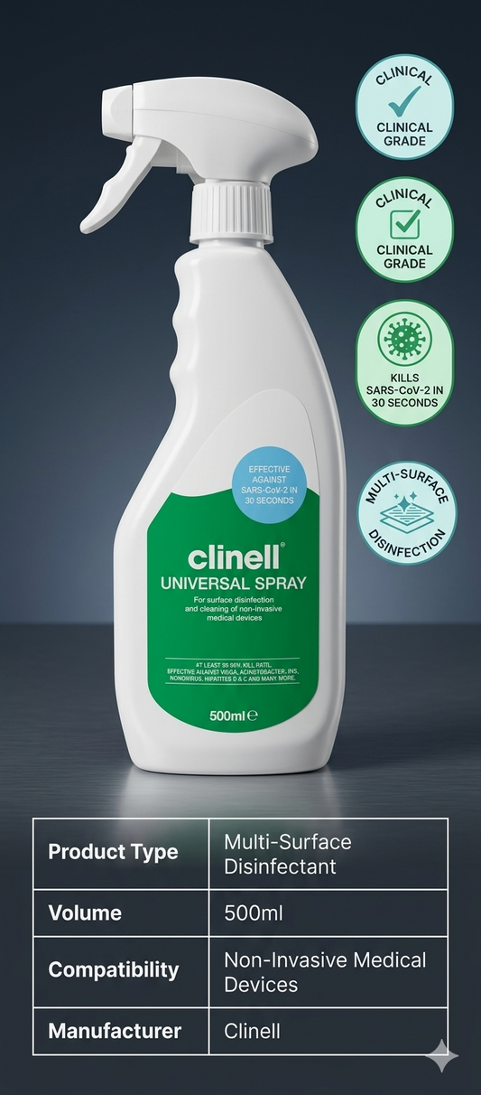 Clinell Universal Spray 500ml (CDS500) || Surface & Device Disinfectant