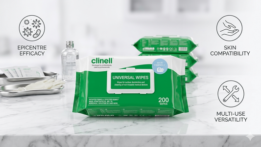 Clinell Universal Sanitising Wipes || CW200 || Pack of 200