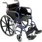 Aidapt Deluxe Self Propelled Steel Wheelchair