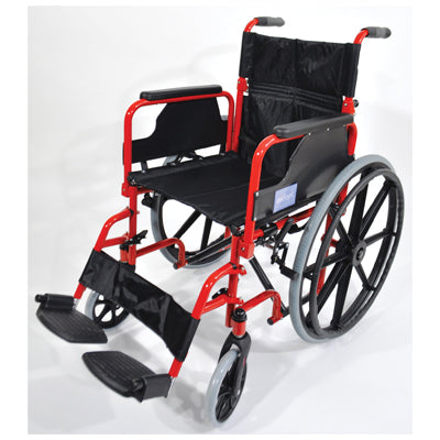 Deluxe Self Propelled Steel Wheelchair