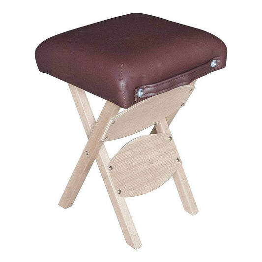 Folding Wooden Stool - Brown