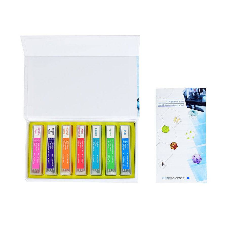 Heine Scientific Prepared Microscope Slide Set