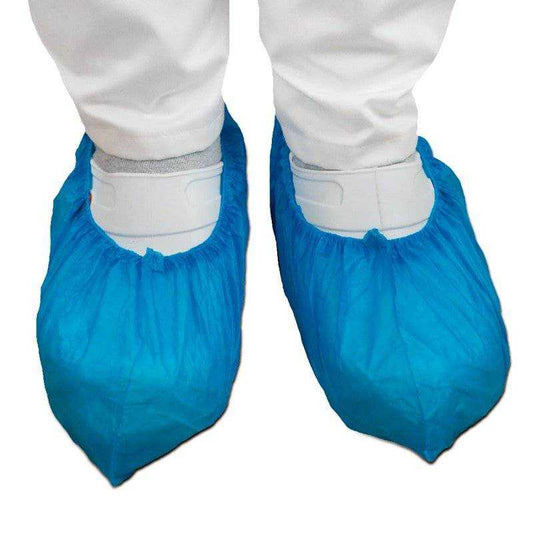 Medical Shoe Covers - Blue (100)