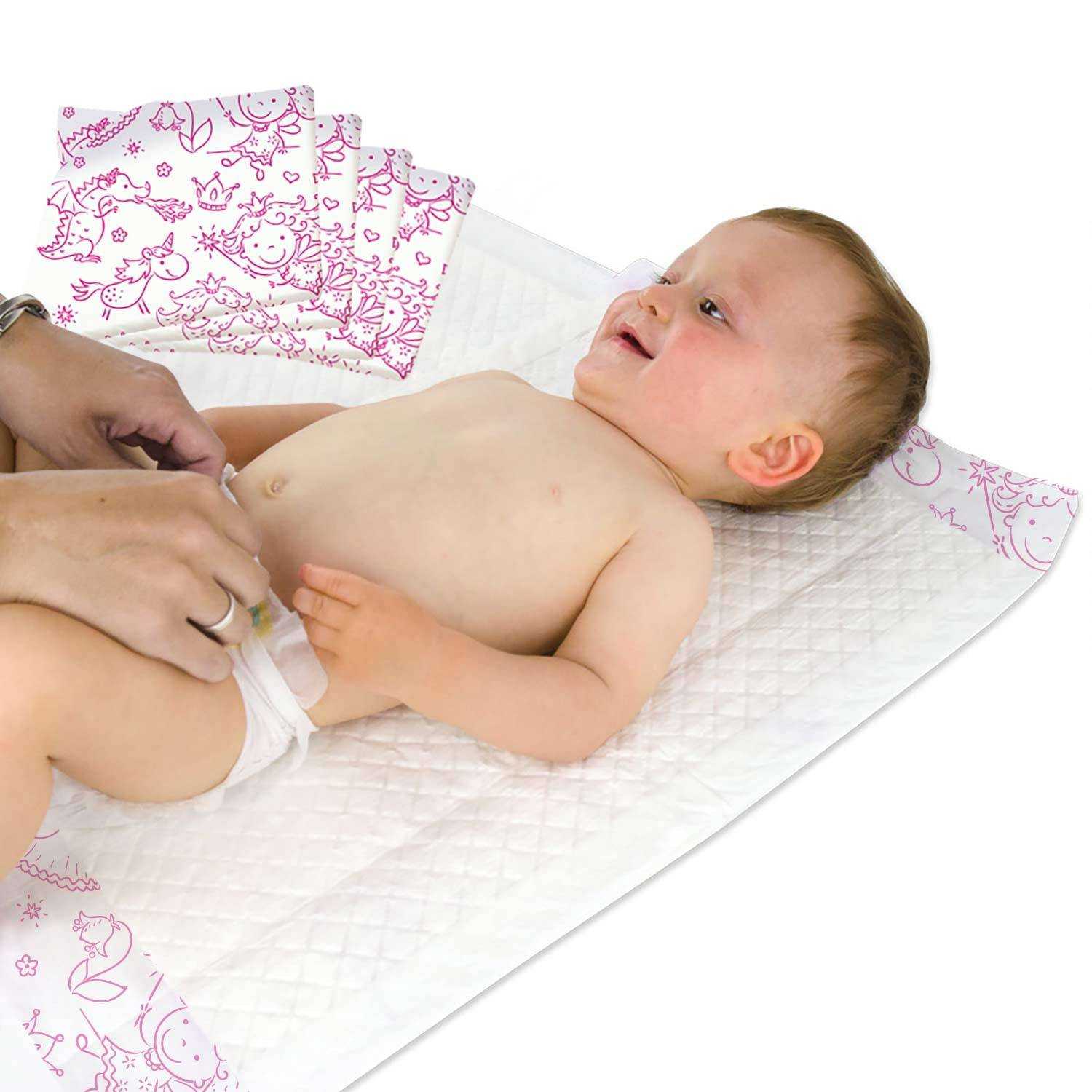 Princess Baby Changing Pads x 50