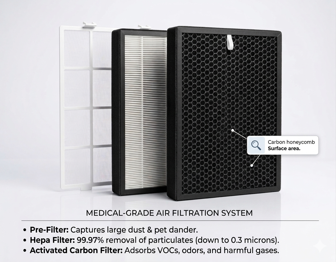 Clinell Rediair Portable Air Filtration Machine