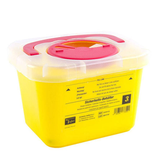 Sharps Bin Box - 3 Litre